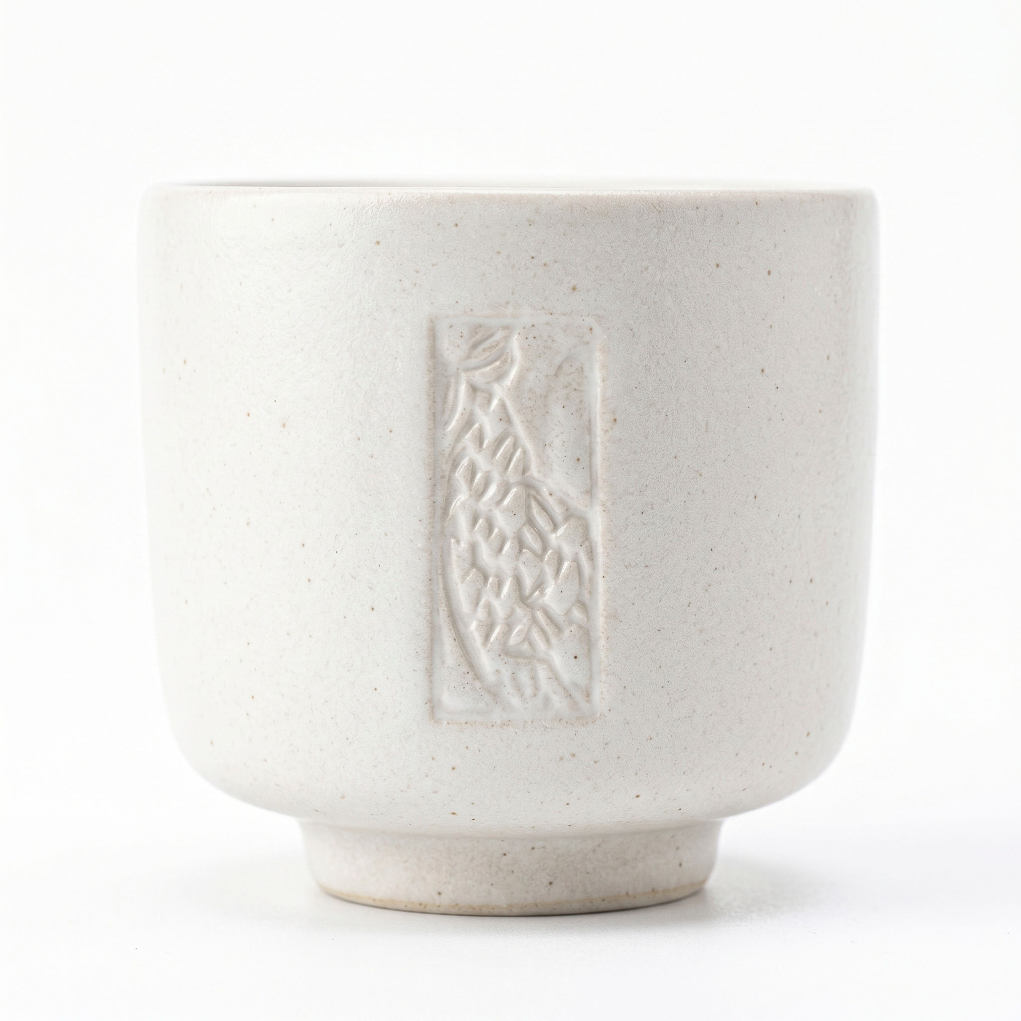 White Tua To Ceramic Short Cup