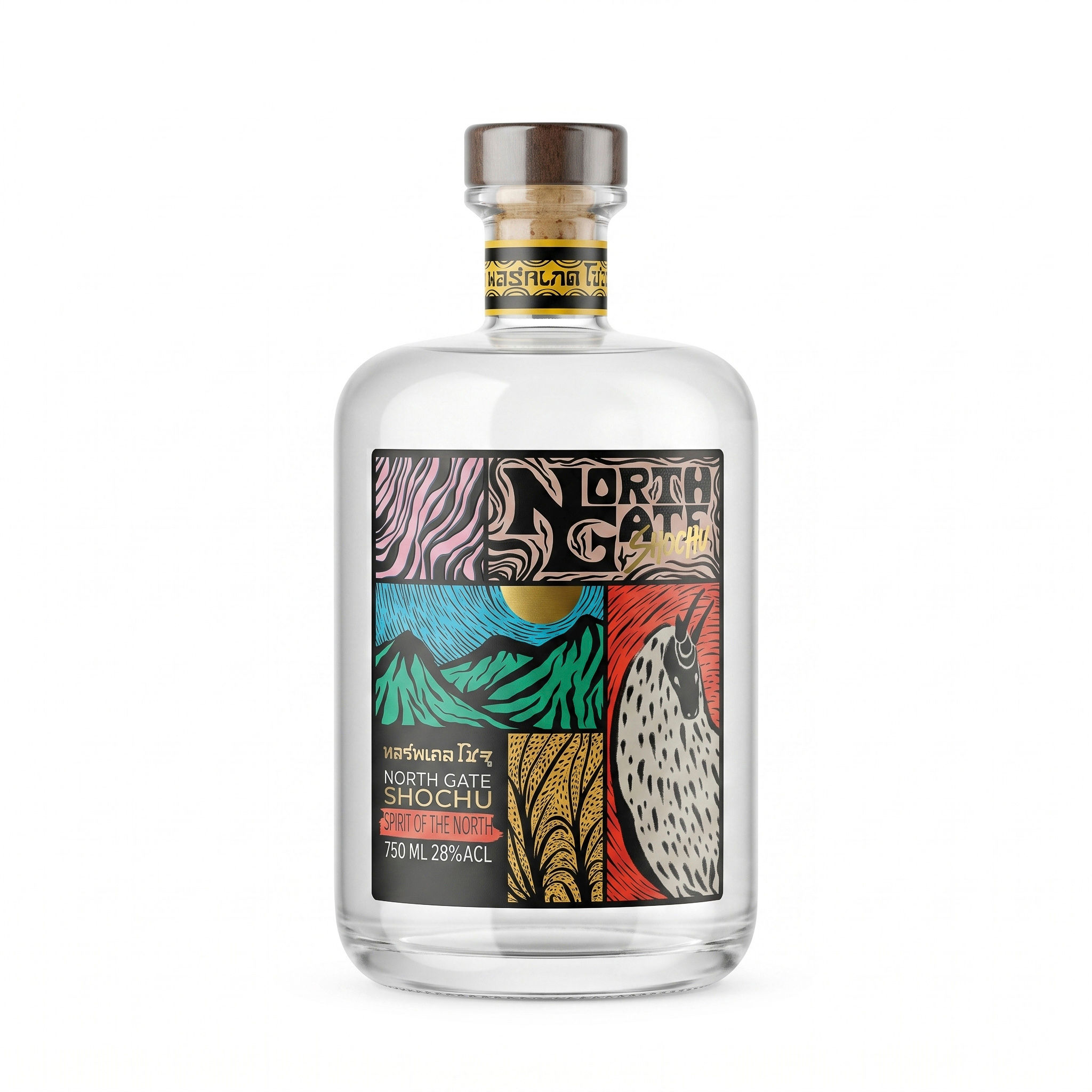 North Gate Premium Kome shōchū (750 ml)
