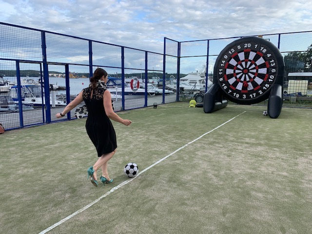 femkamp grenen "fotbollsdart"