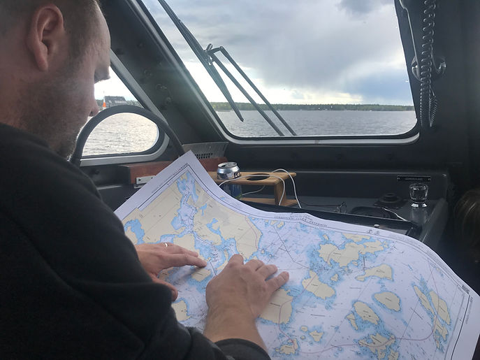 Navigering under högfartskurs