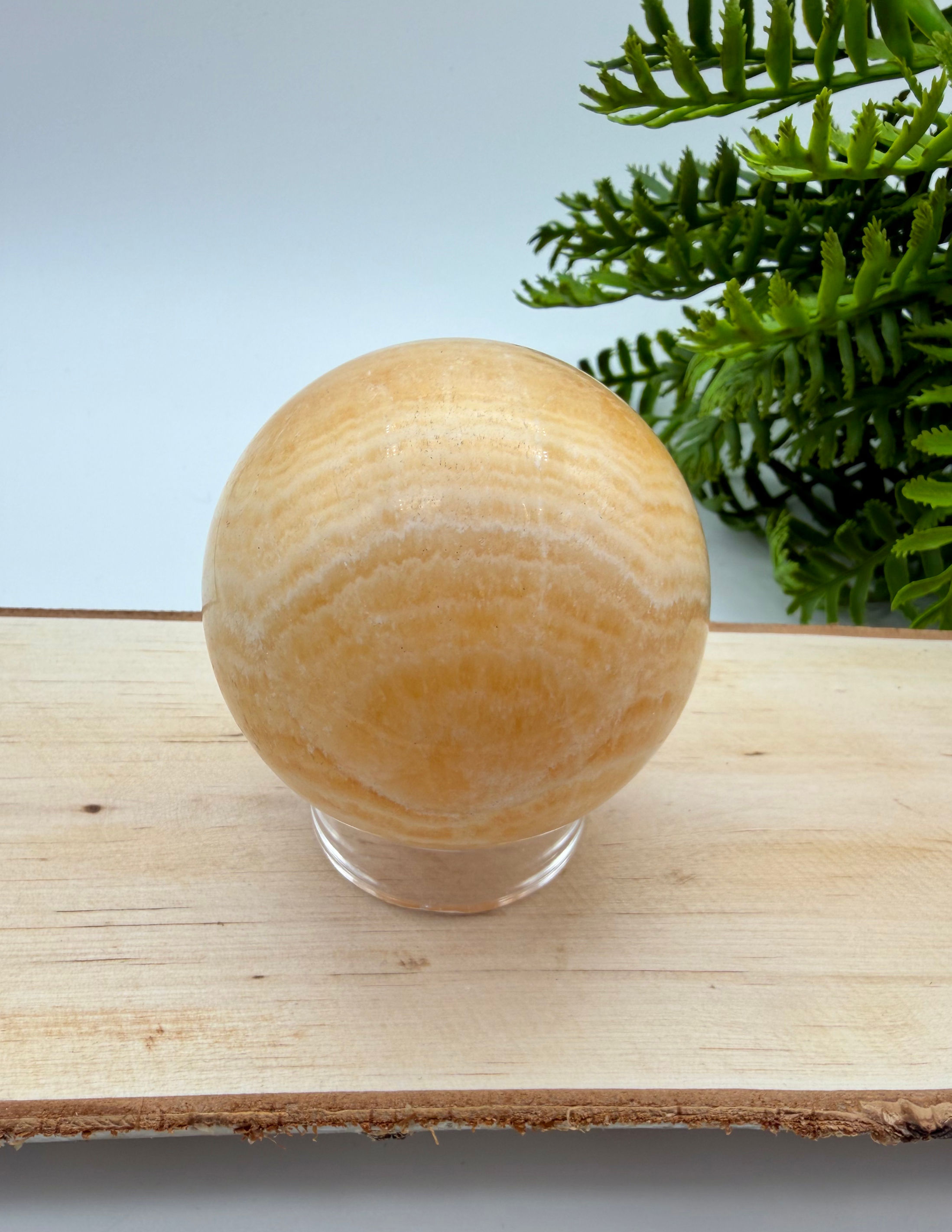Sphere - Yellow Calcite (Large)