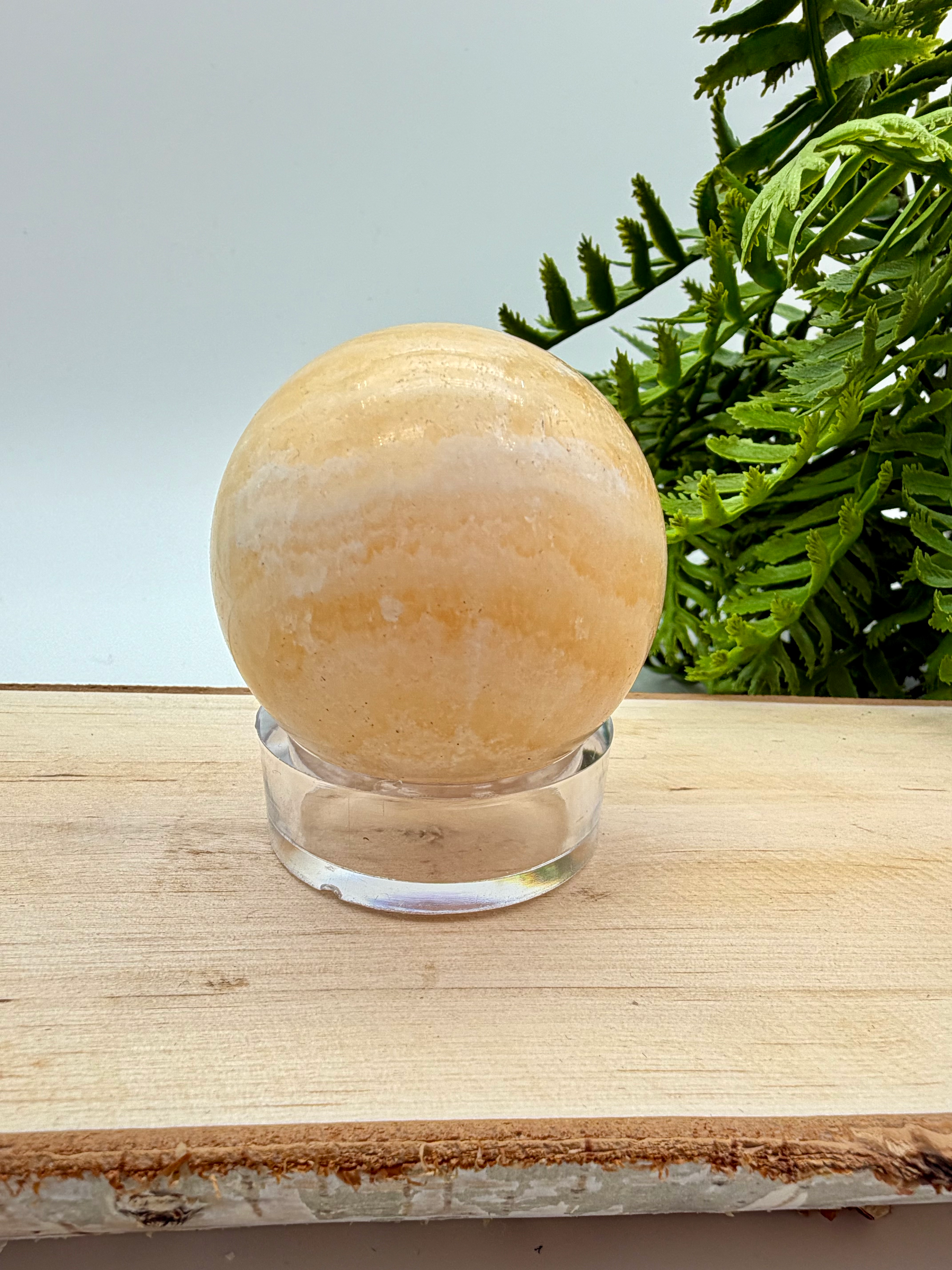 Sphere - Yellow Calcite (Small)