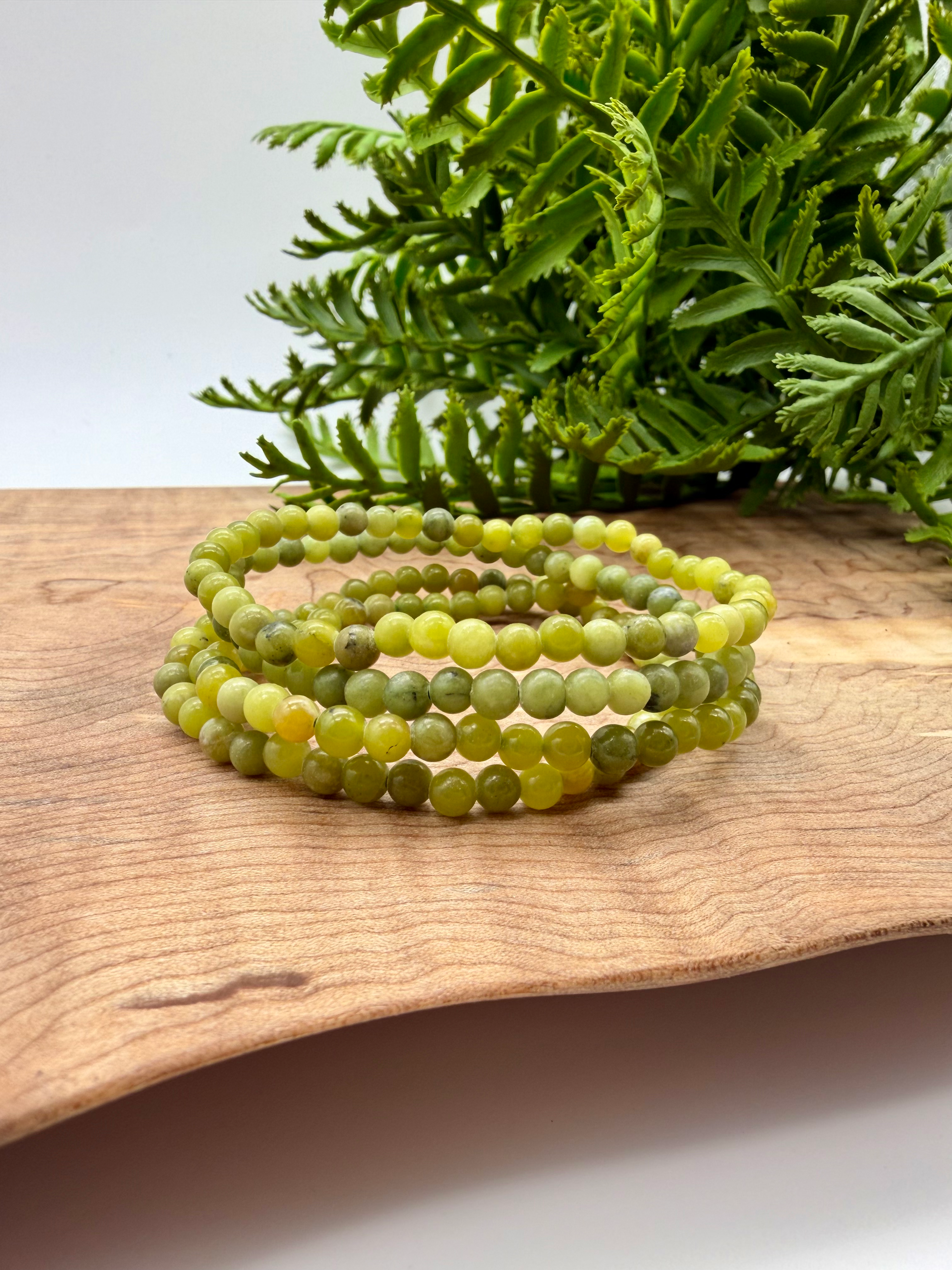 Bracelet - Chinese Jade 4mm