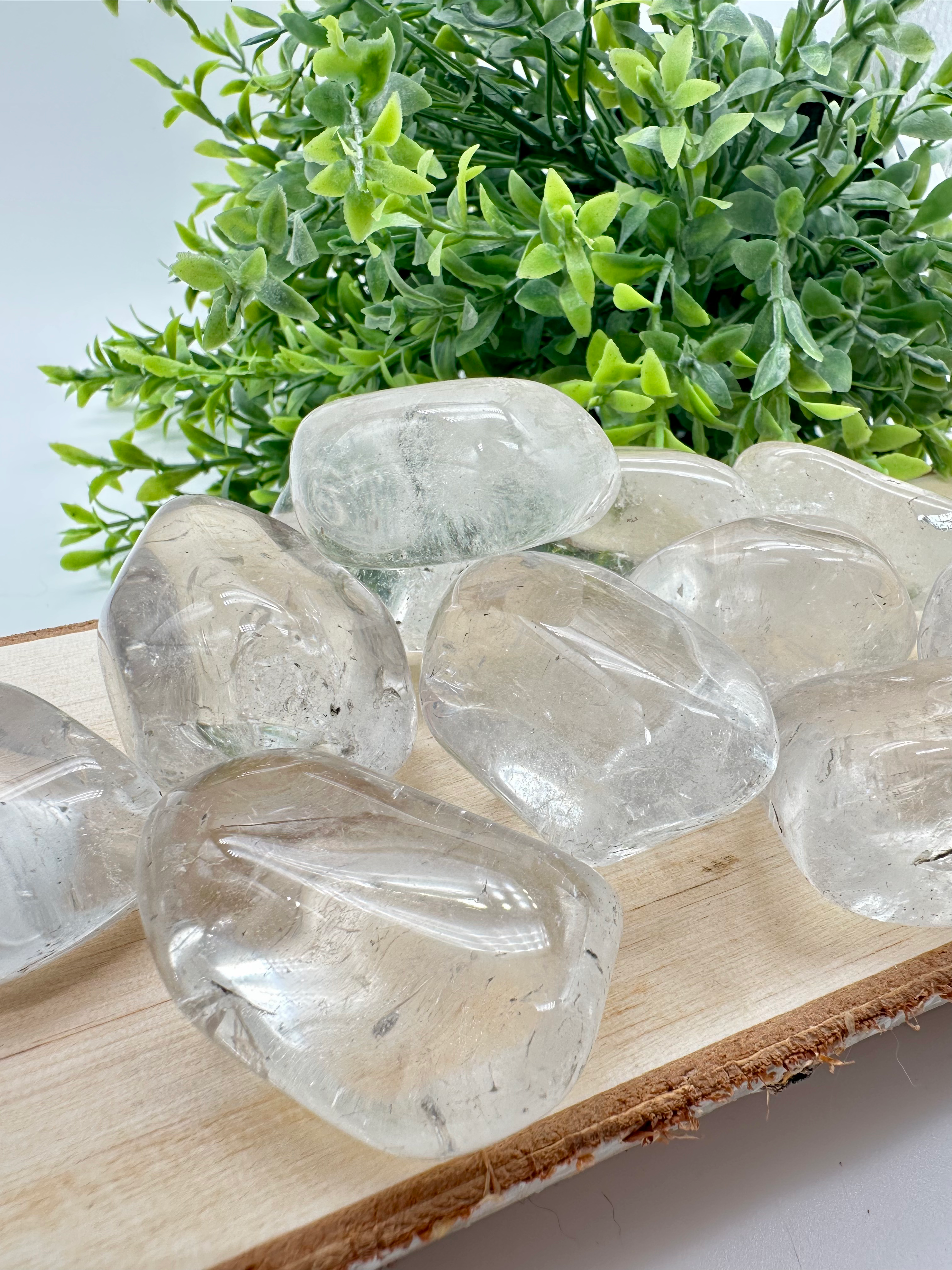 Clear Quartz Tumbles (XL)