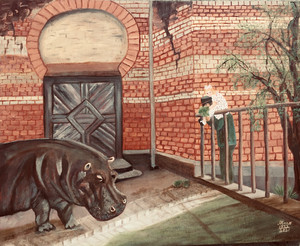 Atmo Zakes - Visiting Knautschke (a famous Hippo at the Berlin Zoo)
