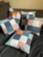Thumbnail: Patchwork cushion