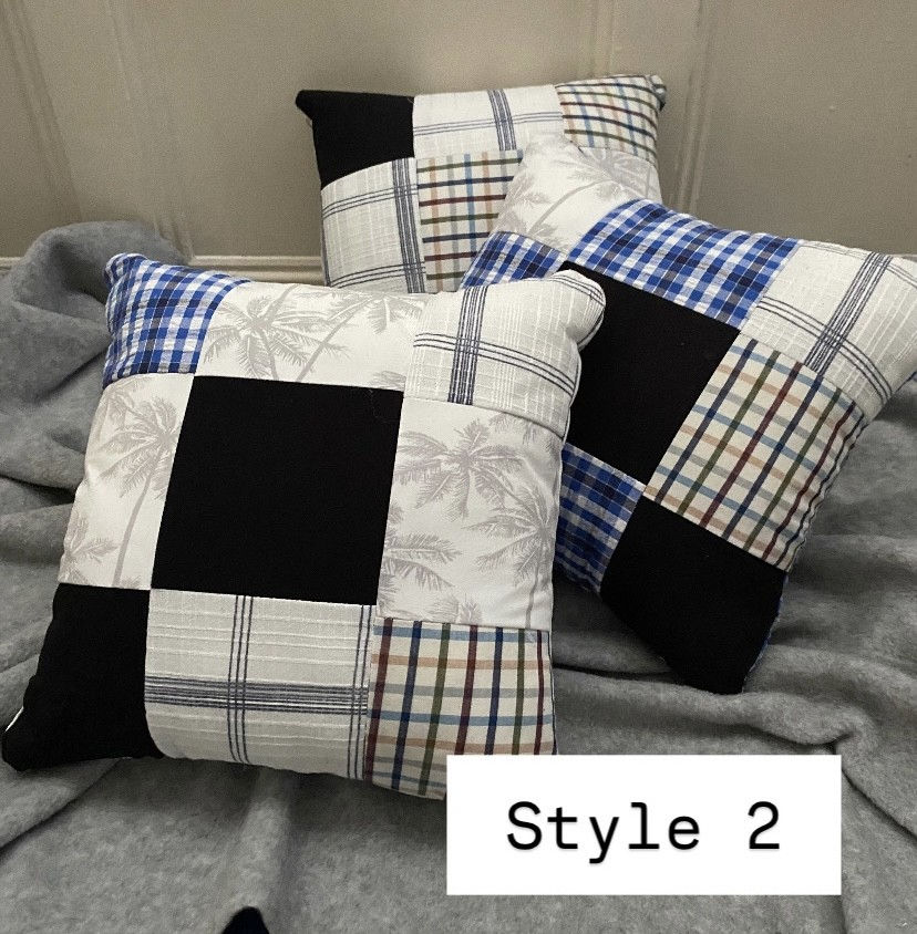 Thumbnail: Patchwork cushion