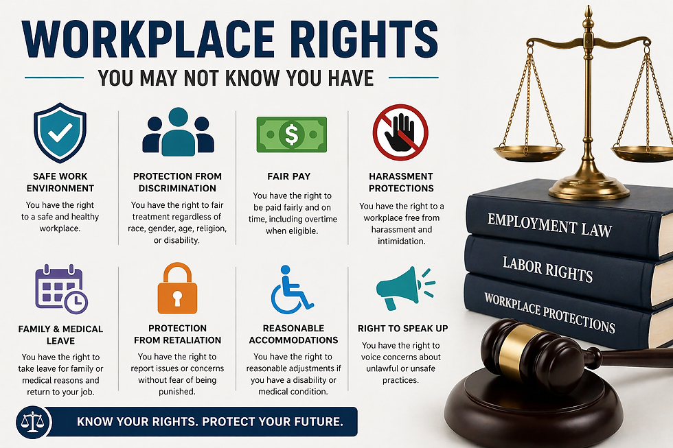 Workplace Rights You May Not Know You Have and How to Protect Them