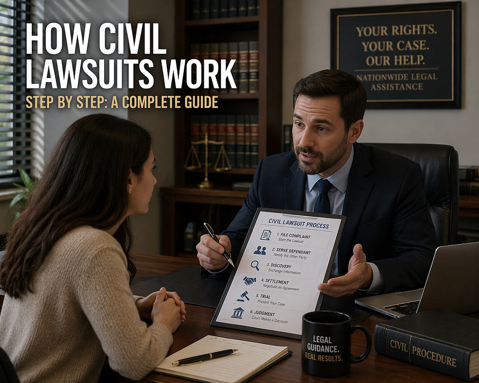 How Civil Lawsuits Work Step by Step: A Complete Guide