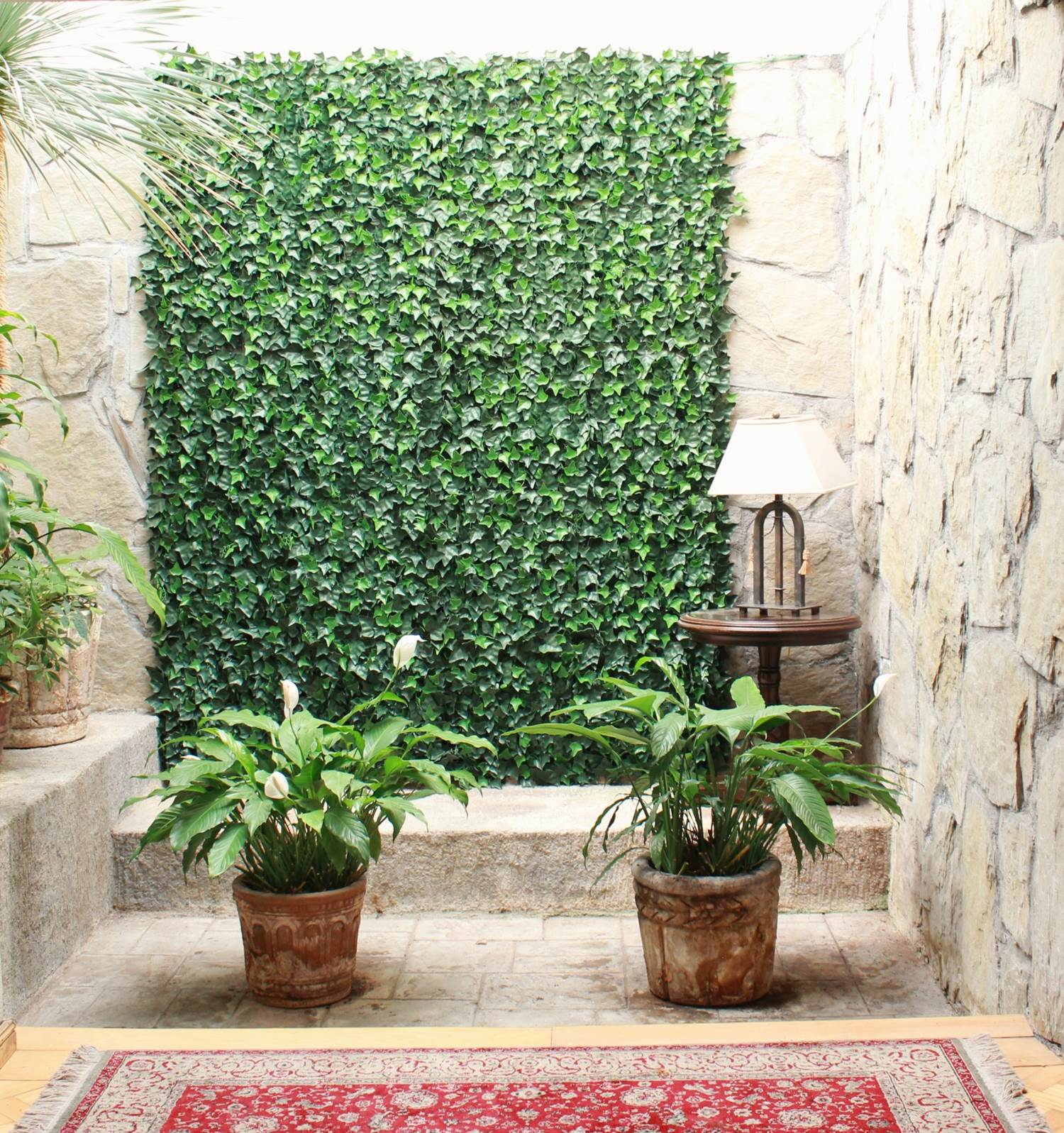 Muro Verde en Interior.