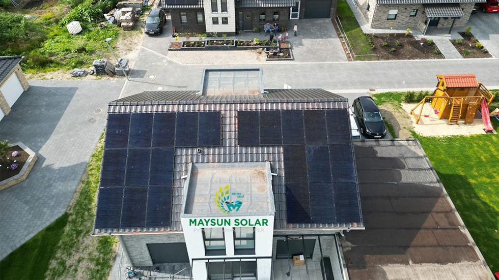 Pour en savoir plus, cliquez sur l'image. Le projet est situé sur le toit d'une maison en Allemagne.