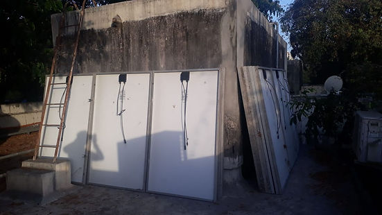 Dismantling of Photo Voltaic Solar Power Plant