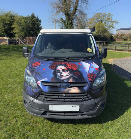 Shrewsbury custom vehicle airbrushing