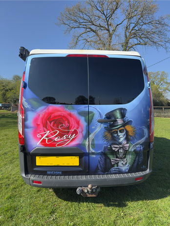UK custom vehicle airbrushing