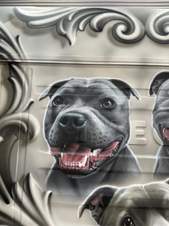Custom vehicle airbrushing west midlands