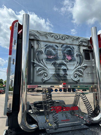 shropshire vehicle ink art by Adam Pekr
