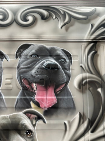 custom vehicle airbrushing shrewsbury