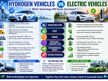 Hydrogen Vehicles vs Electric Vehicles: Which Technology Will Power the Future? ⚡🚗💧