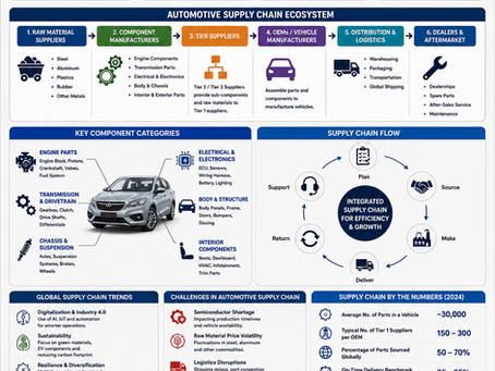 Automotive Supply Chain: The Backbone of Global Mobility 🚗🌍
