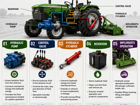Tractor Hydraulic System Explained: The Power Behind Modern Farming
