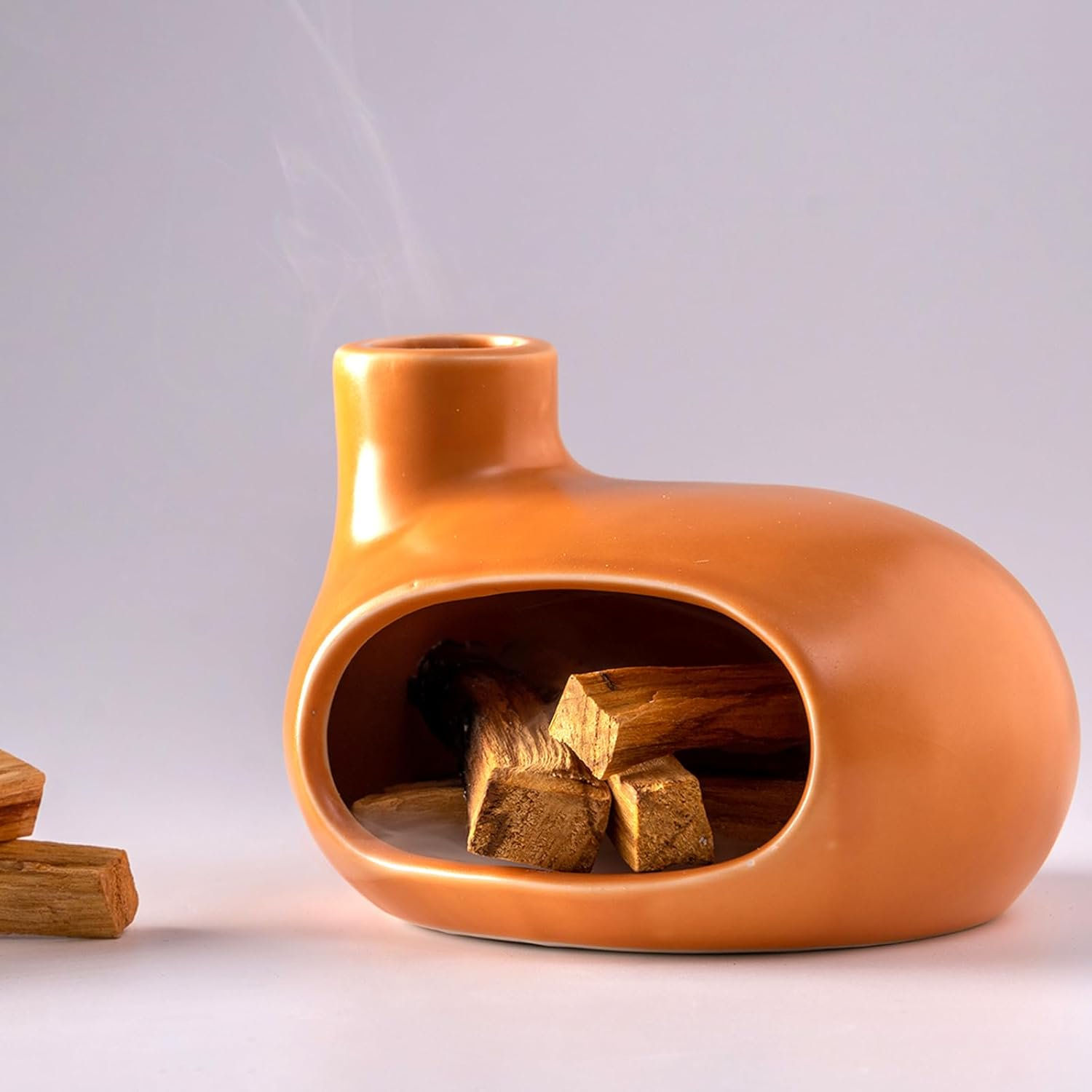 Ceramic Handcrafted Palo Santa & Sage Burner