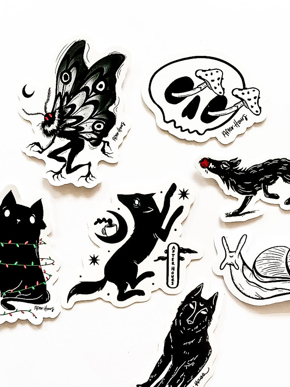 Miniatura: Mushroom Eyes Sticker