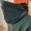 Thumbnail: Fish Badge  Hoodie - Dark Green 