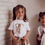 Miniature : Tee-shirt INITIALE Lapin avec couronne de fleurs