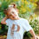 Miniature : Tee-shirt INITIALE Lapin avec couronne de fleurs