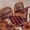 Miniature : Set de table FORME COEUR Personnalisable vinyle Petits Coeurs TERRACOTA