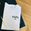 Miniature : T-Shirt COEUR Papa Papi (personnalisable)