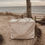 Miniature : Sac Week-end LA FAMILLE en gaze de coton BEIGE