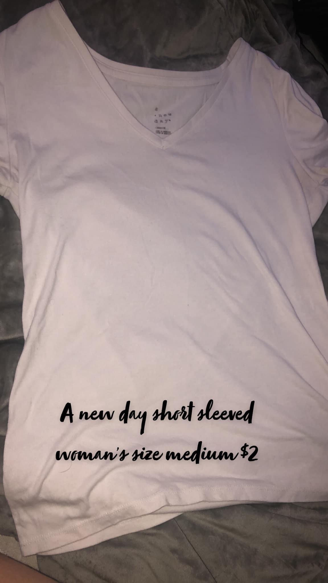 New day size medium tshirt (woman’s)
