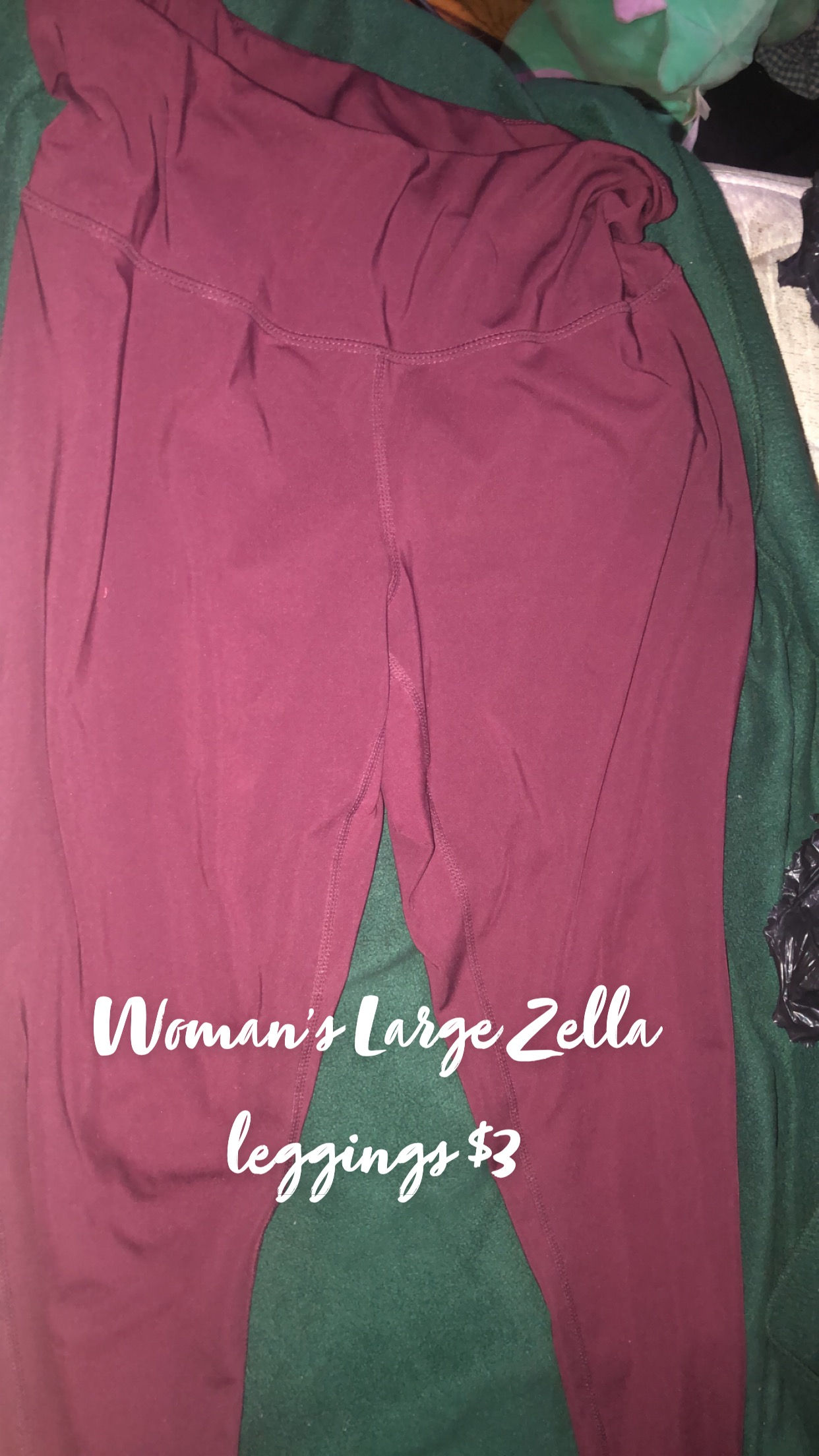Woman’s large Zella leggings  