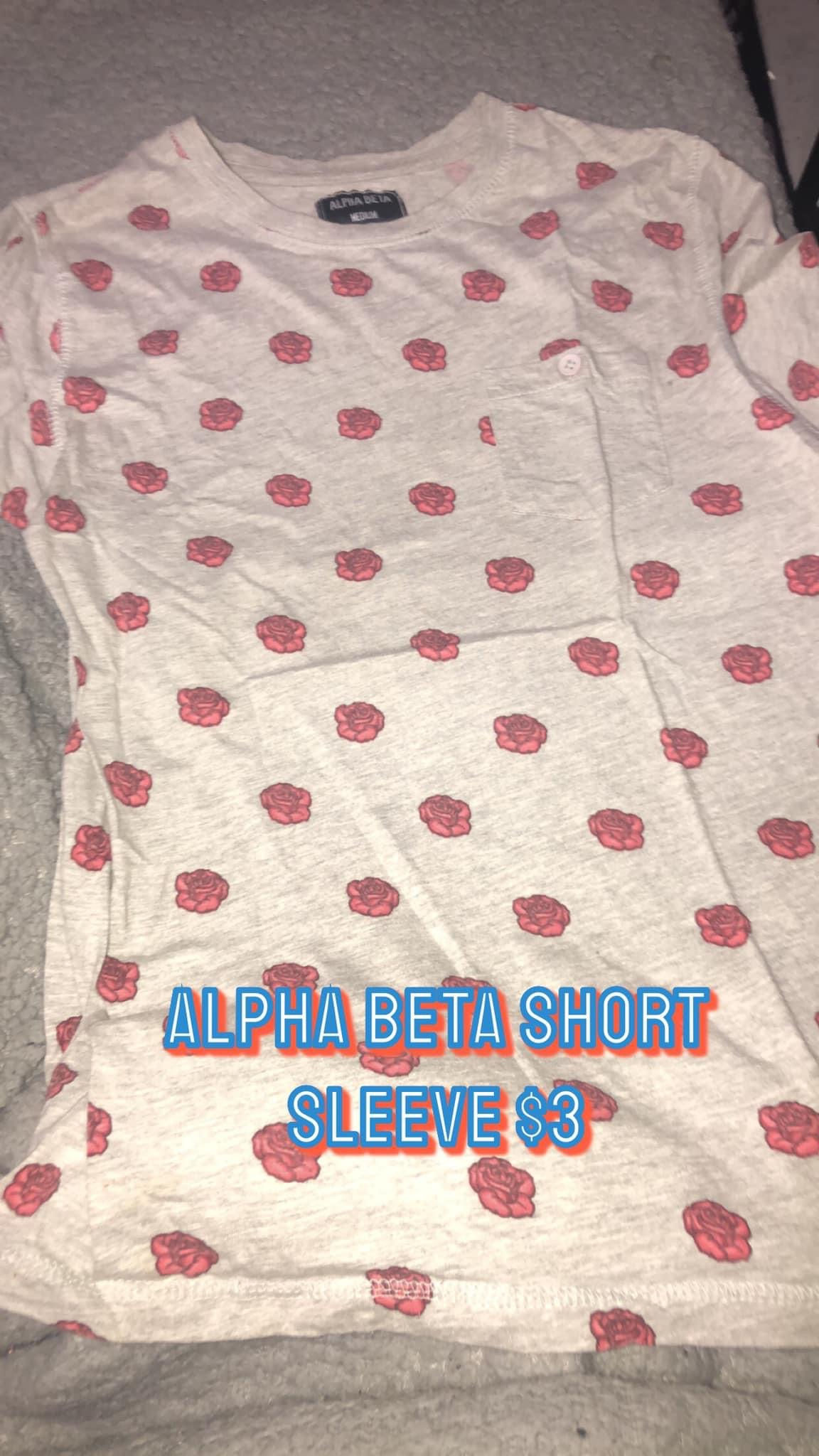 Alpha beta short sleeve 
