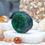 Thumbnail: Natural Crystal Sphere Stand Stone Retail Display Base Collectible Gemstone Gift
