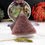 Thumbnail: Pink Strawberry Quartz Pyramid Crystal Healing Spiritual Energy Altar Decor Gift