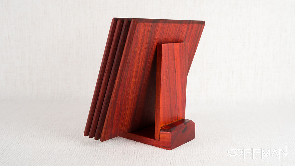 Miniatura: Padauk Coasters