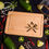 Thumbnail: Engraved Custom Bamboo Cutting Board Personalized Charcuterie Tray BBQ Grill