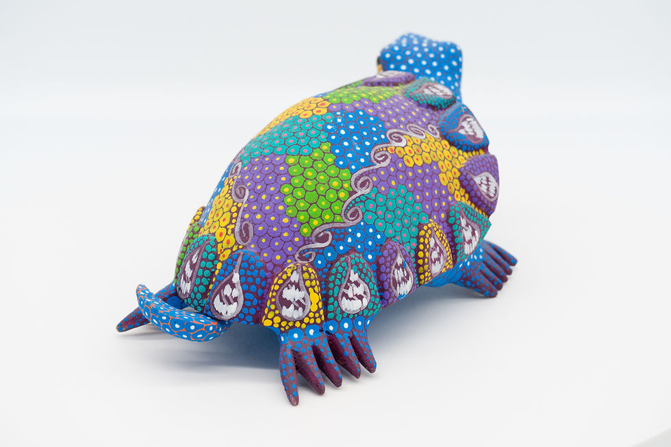 Thumbnail: Turtle Alebrije Handcarved Wood Sculpture