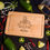 Thumbnail: Personalized Engraved Bamboo Cutting Board Custom Charcuterie Tray Christmas