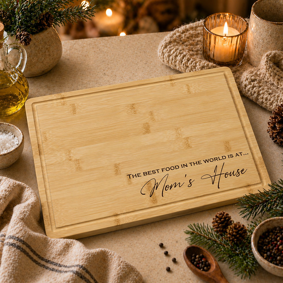 Miniatura: Personalized Engraved Cutting Board Custom Charcuterie Housewarming Kitchen Gift