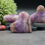 Thumbnail: Mexican Agate Amethyst Heart Crystal Birthstone Boho Decor Love Stone Gift