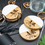 Miniatura: Wood Marble Coaster Set Engraved Home Gift Personalized Wedding Favor Gift Wood