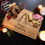 Thumbnail: Engraved Custom Bamboo Cutting Board Personalized Charcuterie Tray Holiday Tree