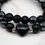 Miniatura: Obsidian Hematite Heart Accent Beaded Bracelet Crystal Jewelry Healing Stones