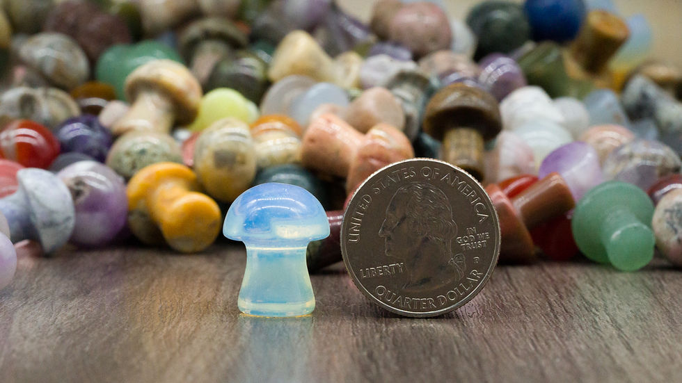 Miniatura: Surprise Crystal Mini Mushroom Spiritual  Energy Healing Decor Crystal Gift Idea