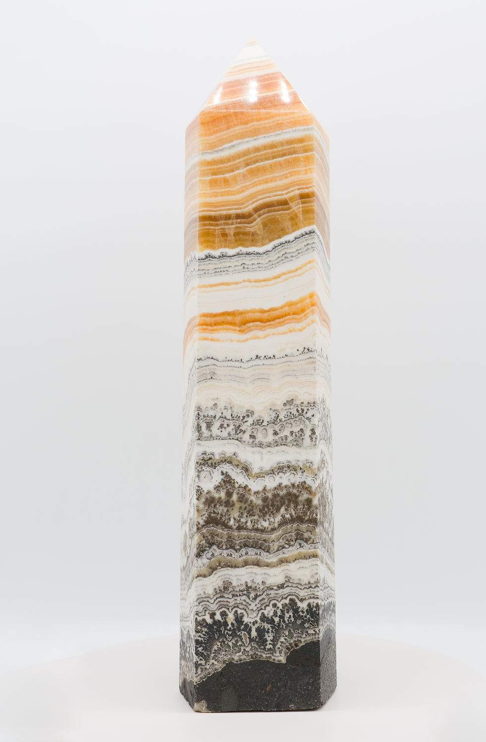 Thumbnail: 18 Inches Tall Giant Extra Large Dendritic Calcite Tower