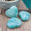 Thumbnail: Amazonite Heart Crystal Healing Stone Gift Spiritual Decor Energy Green Heart