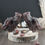 Thumbnail: Strawberry Quartz Dragon Head Crystal Sculpture Mystical Decor Protection Gift